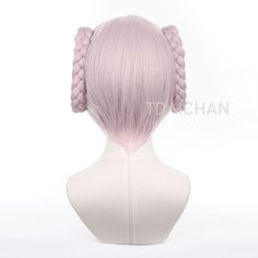 Anime Call of The Night Nanakusa Nazuna Cosplay Wig Pink with Double Braid Yofukashi No Uta Nanakusa Nazuna Cosplay, Yofukashi No Uta, Call Of The Night, Double Braid, Cosplay Wig, Cosplay Wigs, Wigs, Braids, Anime