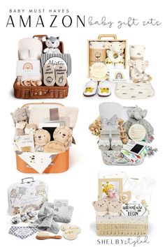 These baby gift sets are lovingly designed with both style and functionality in mind. It's the ideal gift for baby showers, birthdays, or any special occasion. Welcome your little one with this thoughtful and practical gift set that parents and babies will adore. *PHOTO CONTAINS AFFILIATE LINK*