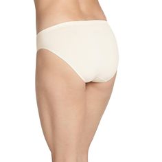 The Jockey Comfies Microfiber French Cut women's underwear is made with soft, microfiber fabric and designed without side seams for irritation-free wear. This classic style has higher-cut legs for a flattering, smoothing look. Classic Briefs With Soft Touch, Beige Soft Touch Intimate Briefs, Micro-elastic Briefs With Contoured Waistband, Cheap Non-stretch Women's Intimates, Cheap Cotton Intimates With Built-in Shorts, Solid Color 4-way Stretch Brief Bottoms, Micro-elastic Solid Color Brief Bottoms, French Cut, High Cut