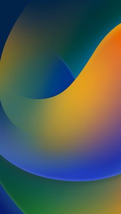 an abstract background with blue, yellow and orange colors