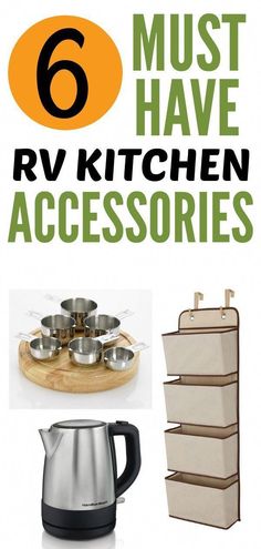 the top 6 must have rv kitchen accessories for sale on ebayl com, click here