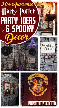 harry potter party ideas and spooky decor