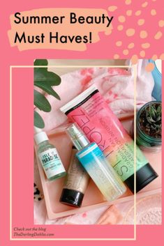 Summer Beauty Must Haves - The Darling Dahlia After Sun Care, Gradual Tan, Tropical Scent, Self Tanners, Boss Girl, Hair Mist, Mom Bloggers, Beauty Must Haves