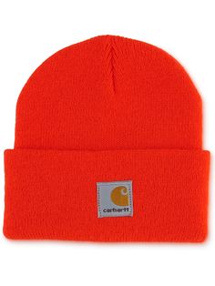 This kids' hat adds warmth to cold days at the park or cool nights around the campfire. It's made of soft, stretchy knit with the same classic design as our grown-up version. 100% acrylic rib-knit Wide fold-up cuff Carhartt patch sewn on cuff Imported Baby Carhartt Beanie Carhartt, Newborn Carhartt Hat, Carhartt Kids, Kids Carhartt, Carhartt Hat, Orange Watches, Cold Weather Hats, Boy M, Around The Campfire