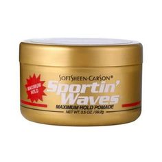 Soft Sheen Carson Sport In Waves Maximum Hold Pomade - 3.5 Oz, 6 Pack ; UPC: 075285205204 Hair Gel Cream, Clip In Weave, Pomade Style, Skin Care Lotions, Hair Lotion, Remy Hair Weave, Hair Mousse, Human Braiding Hair, Oil Treatments