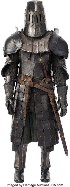 Gregor "The Mountain" Clegane (Conan Stevens) Full (13) Piece Armor | Lot #89058 | Heritage Auctions Film Moodboard, Knight Outfit, Fantasy Design, Fantasy Props, Different Art Styles