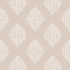 a beige and white wallpaper pattern