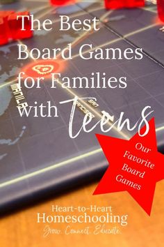 the best board games for families with teens