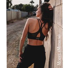 Nixie Sports Bra - Black 4 Way Stretch Fabric, Black Sports Bra, Bra Sizes, Workout Clothes, Fun Sports, Stretch Fabric, Really Cool Stuff, Sports Bra, Mesh