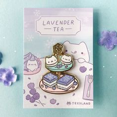 Crystals Art Drawing, Cute Enamel Pins, Foil Tape, Lavender Tea, Kawaii Accessories, Enamel Lapel Pin, Cool Pins