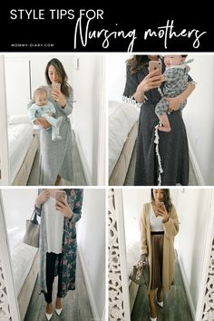 Style Tips For Breastfeeding Mothers Breastfeeding Fashion, Nursing Fashion, Breastfeeding Clothes, Pumping Moms, Nursing Mother, Nursing Mom, Mode Casual, Pregnant Mom, Nursing Tops