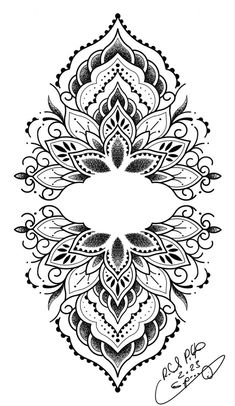 a black and white drawing of an ornate design with the word love written on it