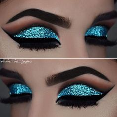 Very Cute and Different Makeup Aesthetics Make Up Designs, Eyeliner Tips, Maquillage On Fleek, Alat Makeup, Drag Make-up, Glitter Eye Makeup, Cheap Makeup, Smink Inspiration, Beautiful Eye Makeup