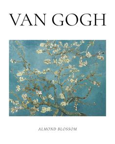 the cover of van gogh's book, almond blossom