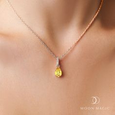 About This Necklace
The signature essence of the November birthstone will leave you in autumn's nostalgia. Our authentic Moon Magic Citrine Necklace - Birthstone Necklace Sway's dainty yet captivating drop shape takes center and reminds you to keep smiling and hold your head high amidst the chaos of life.Details
- Authentic Moon Magic Citrine - - Stone Size: 0.35" x 0.24" (9mm x 6mm)- Chain Length: 16.5" (42cm), 1st ext. - 17.5" (44.5cm), 2nd ext. 18.3" (46.5cm), 3rd ext. - 1 Spiritual Yellow Jewelry With Birthstone, Yellow Spiritual Pendant Necklace, Spiritual Yellow Pendant Necklace, Spiritual Yellow Citrine Necklace, Yellow Gemstone Oval Pendant Necklace, Yellow Spiritual Gemstone Jewelry, Citrine Jewelry, Citrine Pendant, Citrine Necklace