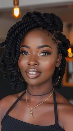 22 Protective Hairstyles for Thin Hair: Beauty and Protection Combined Afro Hair Goals, Braiding Techniques, Relaxed Hairstyles, Boho Braid, Wallpaper Rustic, Rustic Brick, Natural Afro, Chunky Twists