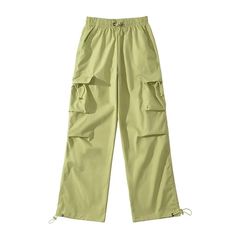 V-015-green Green Wide Leg Cargo Pants With Drawstring, Stretch High Waist Cargo Pants With Drawstring, Green Drawstring Pants, Baggy Green Bottoms With Drawstring, Green Drawstring Bottoms For Streetwear, Green Straight Leg Pants With Drawstring, High-waisted Drawstring Cargo Pants For Streetwear, Green High-waisted Cotton Cargo Pants, Cargo For Men