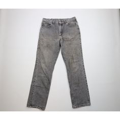 Vtg 90s Lee Mens 32x32 Distressed Acid Wash Straight Leg Denim Jeans Gray USA Mens Jeans Hole back pocket. Distressing, fading, stains front and back. USA made Mens size 32 (no tag, check measurements) Measurements are: 16 inches across the waist laid flat 32 inch inseam 41.5 inches from top to bottom 8 inch leg open Gray Cotton US Shipping is FREE, Canada is $15 and International is $24 Check out my other items in my store! PR386 Distressed Denim Jeans, Straight Leg Denim, Jean Grey, Grey Cotton, Acid Wash, Distressed Denim, Straight Leg Jeans, Mens Jeans, 20 Cm