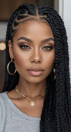 Twisted Hair, Beautiful Braids, Braids For Black, Natural Hair Braids, Cornrow Hairstyles, Inner Goddess, African Braids Hairstyles, Braided Hairstyles For Black Women, African Braids