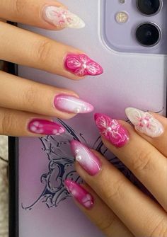 3d nails, pink nails, maximalist nails, pin and white nails, nail inspo, almond nails, acrylic nail designs, valentines nails, february nail ideas #trendingnails #maximalistnails Acrylic Nail Designs Valentines, Maximalist Nails, Nail Inspo Almond, Nails February, Cartoon Nails, February Nails, Nail Designs Valentines, Nails Pink, Girls Nails