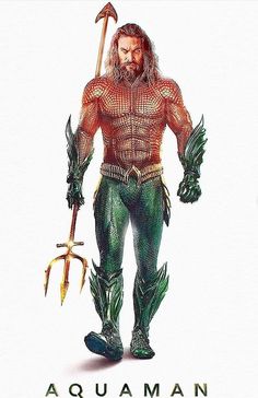 Aqua Man Drawing, Aquaman Jason Momoa, Aquaman Dc Comics, Aqua Man, Man Drawing, J League, Lantern Corps, Comics Characters, Green Lantern Corps