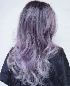 Like what you see? Follow me for more: @uhairofficial Silver Purple Hair, Purple Blonde Hair, Pastel Purple Hair, Neon Hair, Purple Highlights, Silver Hair Color, Hair Color Pastel