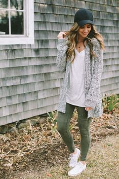 Green Leggings, Urban Chic, Fall Winter Outfits, Casual Fall, Look Fashion