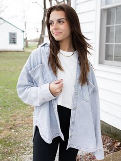 All Day Denim Jacket | Washed Indigo