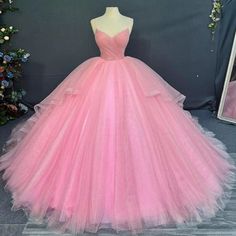 Pink Quinceanera Dresses with Straps Glitter Sweet 15 Princess Party Ball Gowns.  "This pin contains affiliate links, which means I may earn a commission at no cost to you extra for you". 
 #affiliate #advertising" Quinceanera Dresses With Straps, Pink Quinceanera Dresses, Dresses With Straps, Pink Quinceanera, Quinceanera Dresses Pink, Best Dress, Sweet 15, Sweet Dress, Princess Party