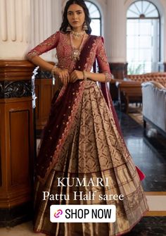 Wedding Collection For Women, Silk Lengha, Studio 149, Lengha Blouse, Chaniya Choli Wedding, Half Saree Function, Red Lehenga Choli