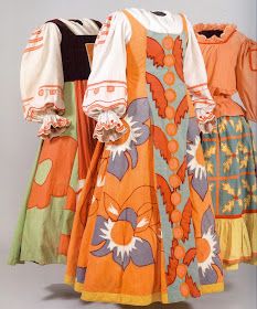 Ballet Russes Costume, Motif Soutache, Natalia Goncharova, Ballets Russes, Ballet Russe, Style Bubble, Theatre Costumes, Ballet Costumes, Jive