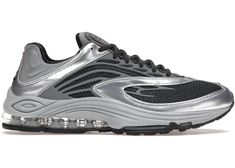 Nike Air Tuned Max Grey Black Men's - DC9288-001 - US Max Black, Nike Air Max Plus, Trainer Sneakers, Black Nike, Black Logo, Brooks Sneaker, Nike Dunks, Mens Trainers, Air Max Sneakers