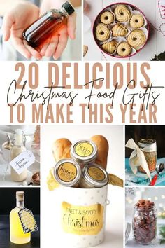 christmas food gifts to make this year