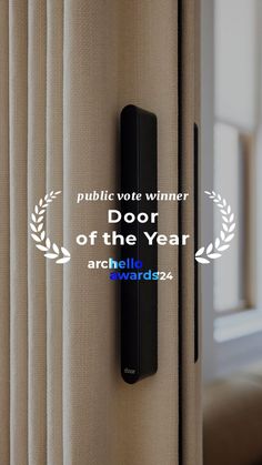 The Archello.com Awards reward vision, creativity and dedication. We are thrilled to announce that the Folding Door with Central Opening has been recognized as the Public Winner in the Door of the Year category. We are truly grateful to all our partners and supporters who, like us, believe that folding a Dooor means unfolding the future. #ArchelloAwards #dooroftheyear - Zaven - Calvi Brambilla