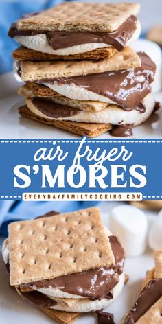 Craving for your favorite campfire dessert? This s'mores recipe will surely satisfy your cravings! Using your air fryer, you can make this crispy, golden mallows, topped with chocolate and graham crackers in just 4 minutes. Try this 4th of July dessert now and see it for yourself! Airfryer Smores, Oven Smores, Smore Recipes, Chocolate Graham Crackers, Campfire Food, Easy Oven, S'mores, Air Fryer Recipes Easy, Air Frying