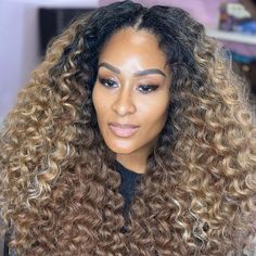 SABRINA CAMILLE | Multiple part Crochet method Using beach curl by @shakengo_hair Colors t27 t30 and #2 | Instagram Instagram Photos, Photo And Video, Hair Styles, Crochet