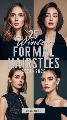 Easy Teen Hairstyles, Winter Formal Hairstyles, Winter Hairstyle, Teenage Hairstyles, Voluminous Waves, Hairstyles 2024, Long To Short Hair