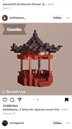 an image of a building made out of legos on the app store's facebook page