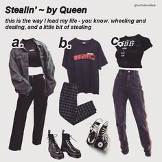 1) this song's been stuck in my head all week. 2) ive got some cool new ideas to post, im just too lazy to make a good post rn so ill keep… Outfits Lazy, Grunge Goth, Goth Outfits, Mode Vintage, Visual Kei, Mode Inspiration, Looks Vintage, New Wardrobe