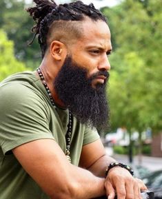 Different Haircuts, Hairstyles For Black Men, Top Haircuts For Men, Men With Long Hair, Long Hairstyles For Men, Black Boys Haircuts, Black Hair Cuts, Classic Haircut, Dreadlock Hairstyles For Men