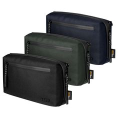 Store all your tech accessories in a stylish and portable zipper pouch. Constructed using CORDURA® as its outer layer, each of our TECH POUCHES are built to not only look good, but also to provide great protection for all your tech products when you're on the go. Easily access all of your important tech accessories with pockets and elastic bands to keep your small items organized and untangled. Mesh pockets for smaller parts, elastic bands for cables and chargers, and a zipper pocket on the outs Functional Rectangular Pouch For On-the-go, Modern Zipper Pouch Cases For On-the-go, Multifunctional Storage Cases With Zipper Pouch, Functional Rectangular Cases With Zipper Pouch, Functional Rectangular Zipper Pouch Case, Functional Rectangular Pouch With Zipper Closure, Functional Rectangular Case For On-the-go, Modern Pouch With Zipper Pocket, Functional Case With Zipper Pocket For Storage