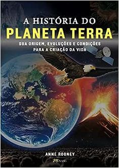 a book cover with an image of the earth and birds flying over it, in spanish