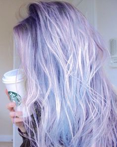 Cotton Candy Hair, Candy Hair, Hair Color Pastel, Hair Color Purple, Hair Color Blue, Pastel Hair, Dye My Hair, Rainbow Hair, Cool Hair Color