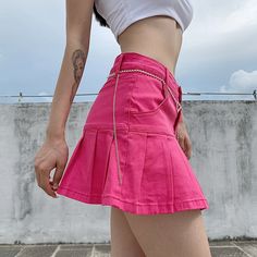 Denim Mini Pleated Skirt Ladies Summer High Waist Jeans Shorts Skirts
 Women Ruffles Fashion Korean
 




Size
Waist

cm
Hip

cm
Length

cm


S
64-72
79-87
32


M
68-76
83-91
33


L
72-80
87-95
34


1 Inch= 2.54cm


NOTE:

1.Please strictly follow the size chart to select the size. Do not select directly according to your habits.

2. The size may have 2-3cm differs due to manual measurement. Please note when you measure.




















 

If you want any help please Contact Jean Rosa, High Waist Jeans Shorts, Y2k Denim Skirt, Jean Rose, Harajuku Punk, Short Pollera, Pleats Pattern, Mini Pleated Skirt, Detailed Embroidery