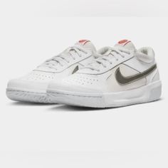 Nike Air Court Lite Tennis Dh1042-102 Womens Sz: 9.5 Womens Size: 9.5 (M) New Without Box Nike Lace-up Tennis Sneakers, Nike Tennis Sneakers With Round Toe, Shoes Nike Air, Nike White, Shoes Nike, White Nikes, Nike Shoes, Nike Women, Nike Air