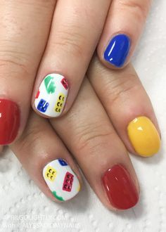 Mermaid Nail Designs, Lego Nails, Watermelon Nail Designs, Teacher Nails, Chevron Nail Art, Watermelon Nail Art, Fruit Nail Designs, Camo Nails, Fruit Nail Art