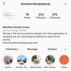 the blue doors design group on twitter