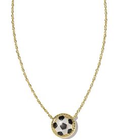 Kendra Scott Soccer Short Pendant Necklace | Dillard's Short Pendant Necklace, Birthday Wishes For Myself, Kendra Scott Necklace, Soccer Shorts, Affordable Luxury, Dillard's, Kendra Scott, Christmas List, Clothing Accessories