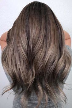 Dark Ash Brown Hair Color, Ash Brown Hair Dye, Dark Ash Brown Hair, Brunettes Balayage, Dark Ash Brown, Cool Brown Hair, Trendy We Fryzurach