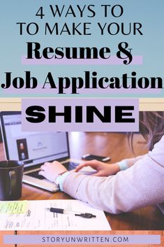 Job Application and Resume Tips for Job Seekers